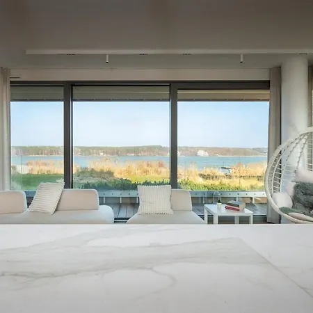 Warsaw Zegrze By The Water With A View Апартаменты *